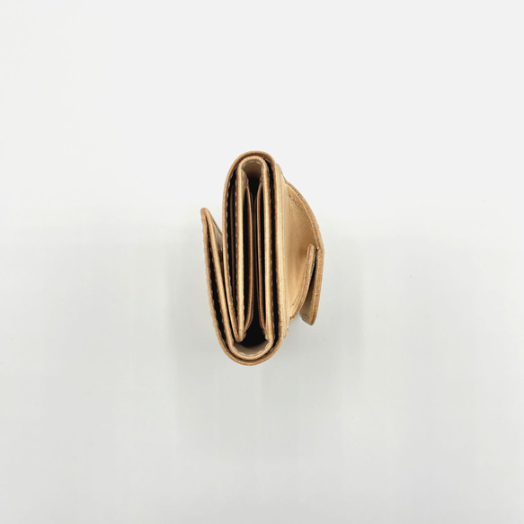 三つ折り財布・ミニ財布　ver.2　 本革・レザー【選べるカラー・名入れ無料】【商品番号：ch116】 4枚目の画像