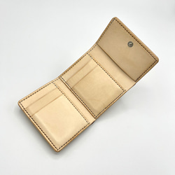 三つ折り財布・ミニ財布　ver.2　 本革・レザー【選べるカラー・名入れ無料】【商品番号：ch116】 7枚目の画像