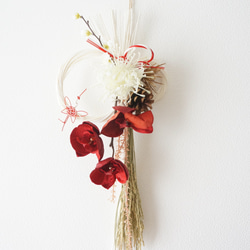 【2026年新作】瑞春紅白のお正月飾り 4枚目の画像