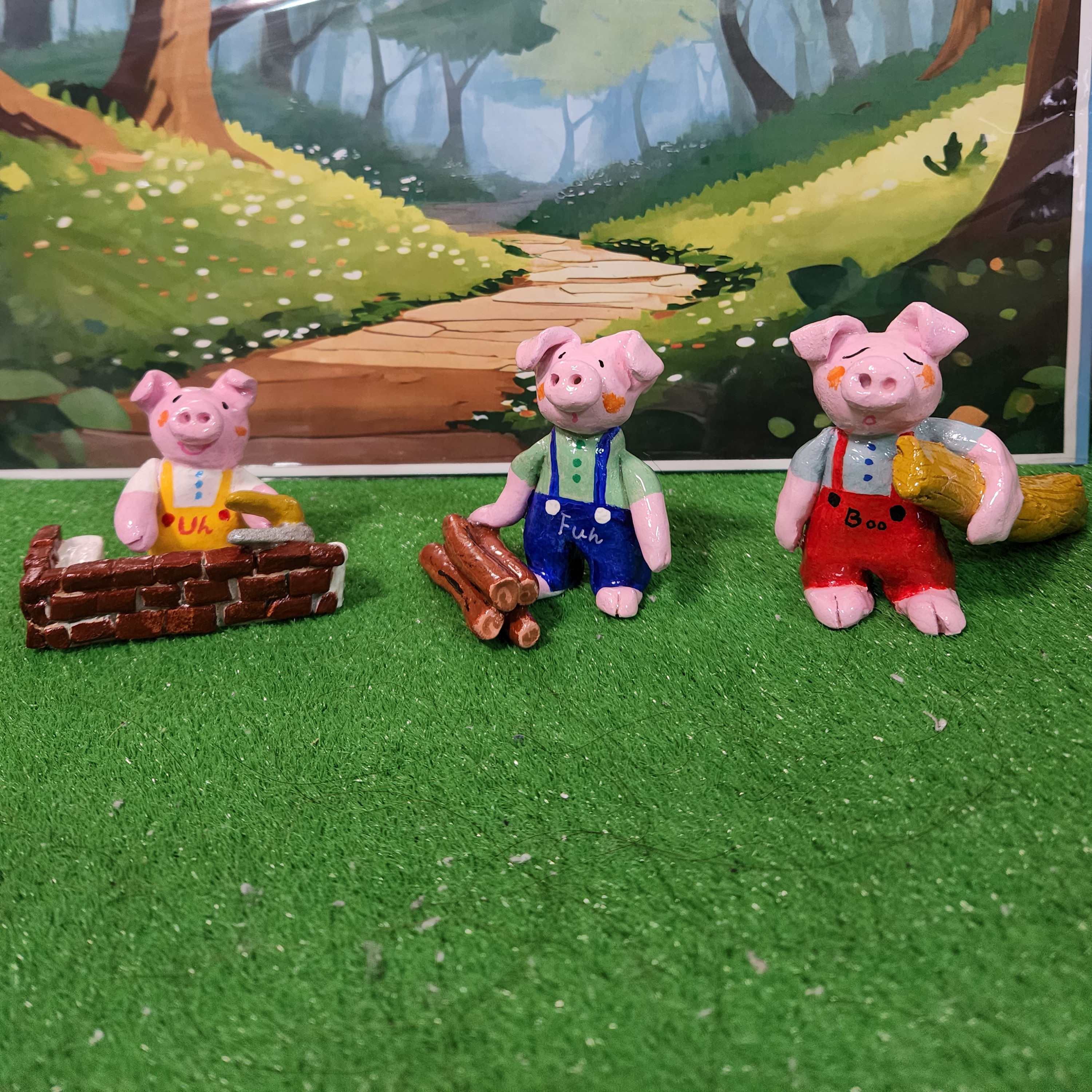 やきものがたり三匹のこぶたブーフーウー