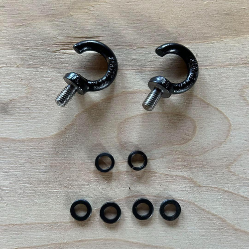 新型ジムニー JB64/74 コンビニフック 艶消しブラック 2個セット