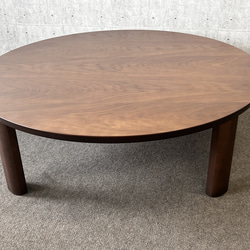 只今製作中 120丸 コタツ ヒーター無し 国産 オーク突き板 こたつ easy