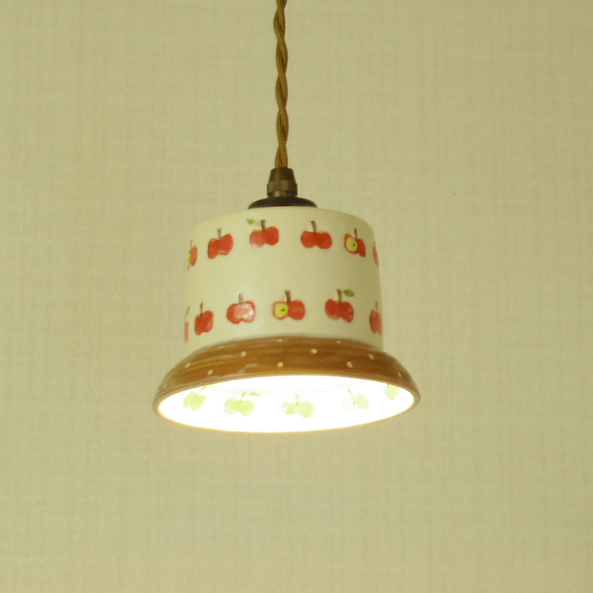 陶器のペンダントランプ 17