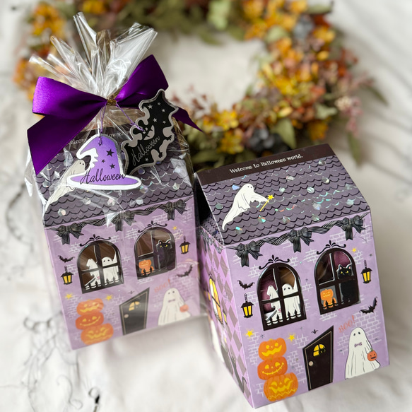 【10/31以降の発送です！ハッピーハロウィン！】ハロウィンゴーストハウス　2 4枚目の画像