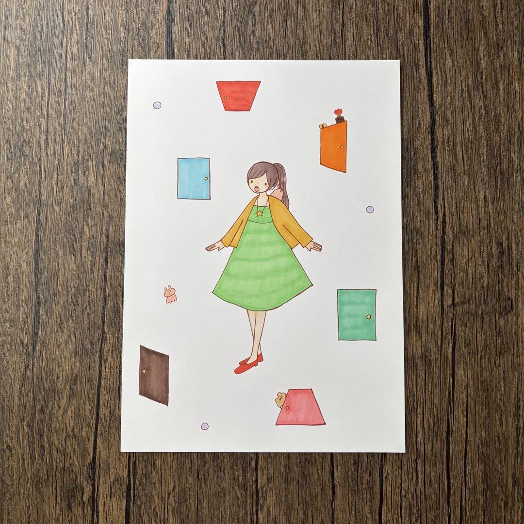 手描きイラスト原画