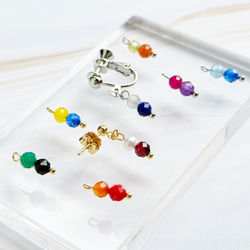 【選べるお得な2点セット】“推し”といつも一緒｜2粒から選べる カスタムアクセサリー Color Me Stone 13枚目の画像