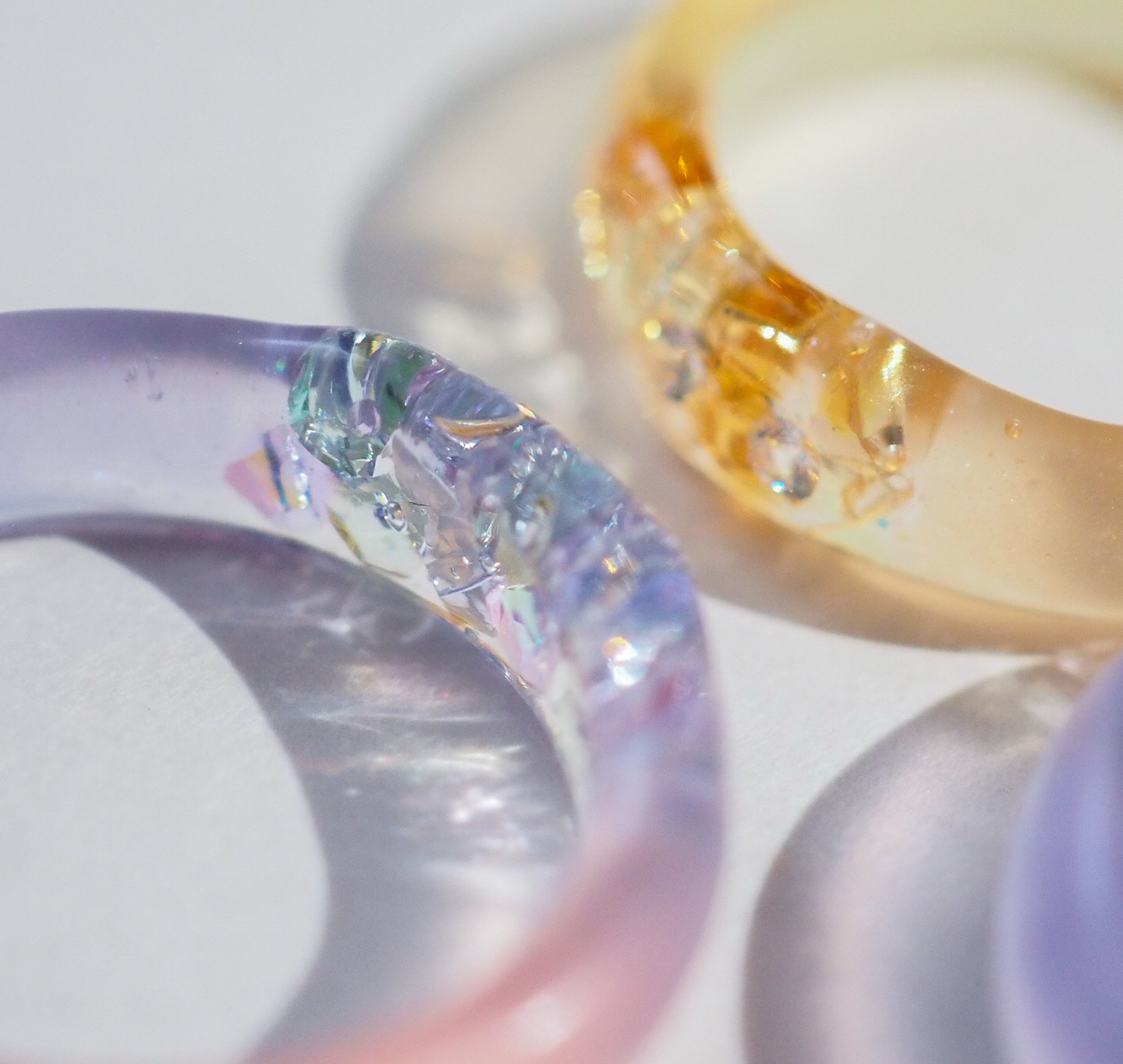 夢の中ring／紫陽花ピンク×パープル