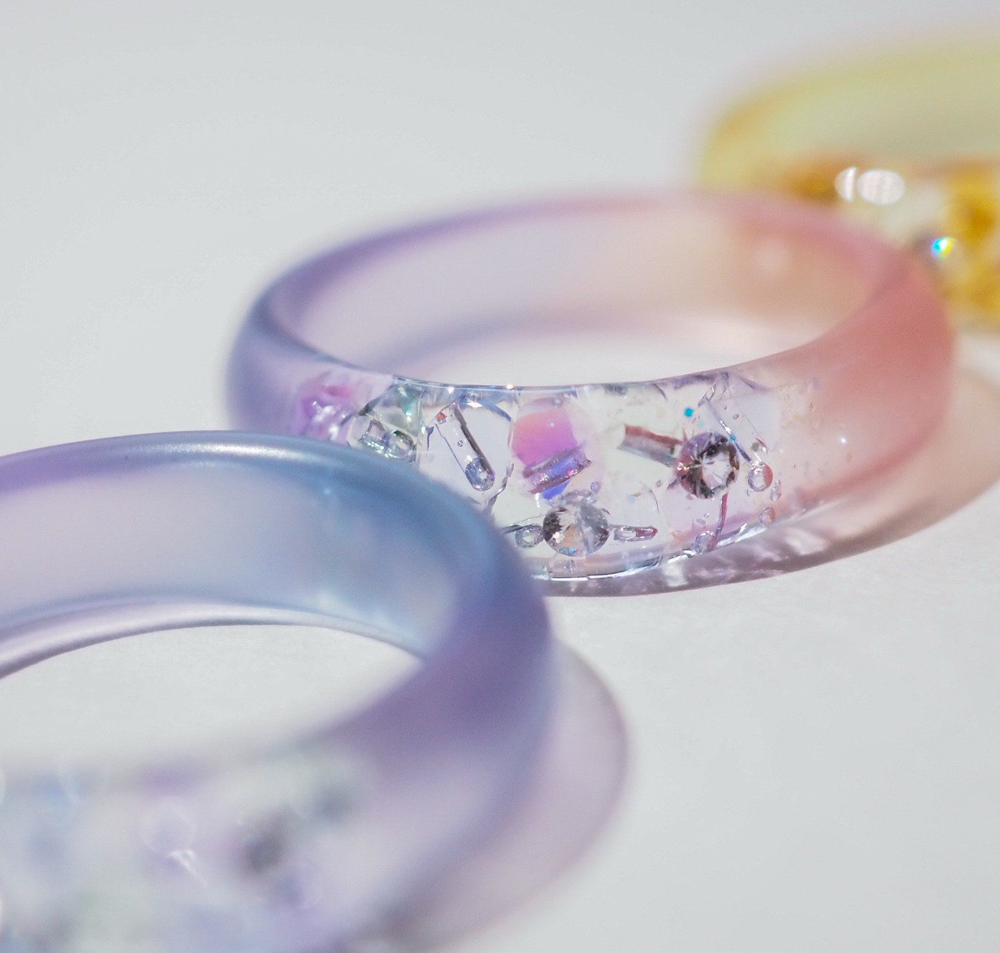 夢の中ring／紫陽花ピンク×パープル