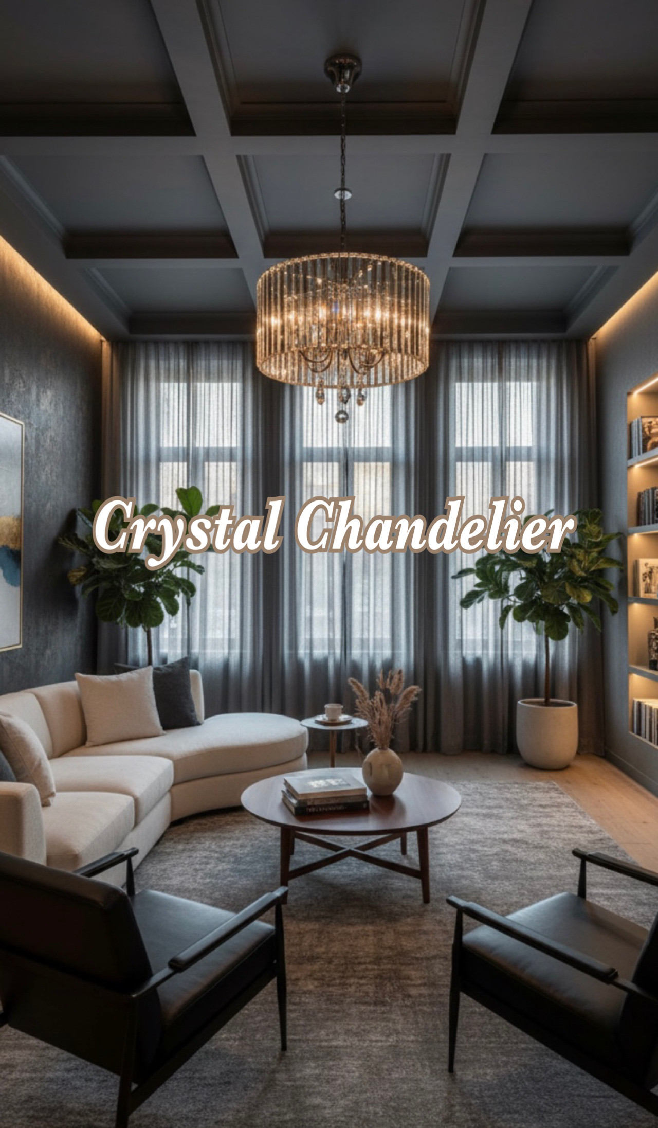 高級店仕様 円形型  豪華なシャンデリア  クリスタルガラス  シーリングランプ 5灯式  #店舗什器  #洋風照明