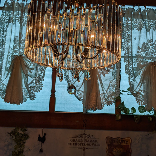 高級店仕様 円形型 豪華なシャンデリア クリスタルガラス シーリング