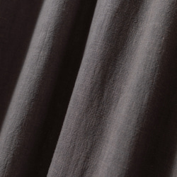 大人の上品な可愛らしさを演出 丸襟ワンピース　ロングワンピース　リネンワンピース 　ダークグレー250918-3 8枚目の画像