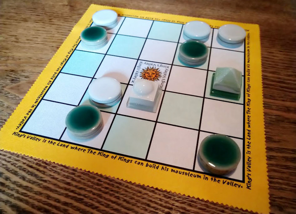 King's Valley　ボードゲーム　セルフプリントボード 8枚目の画像