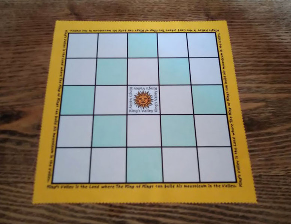 King's Valley　ボードゲーム　セルフプリントボード 6枚目の画像