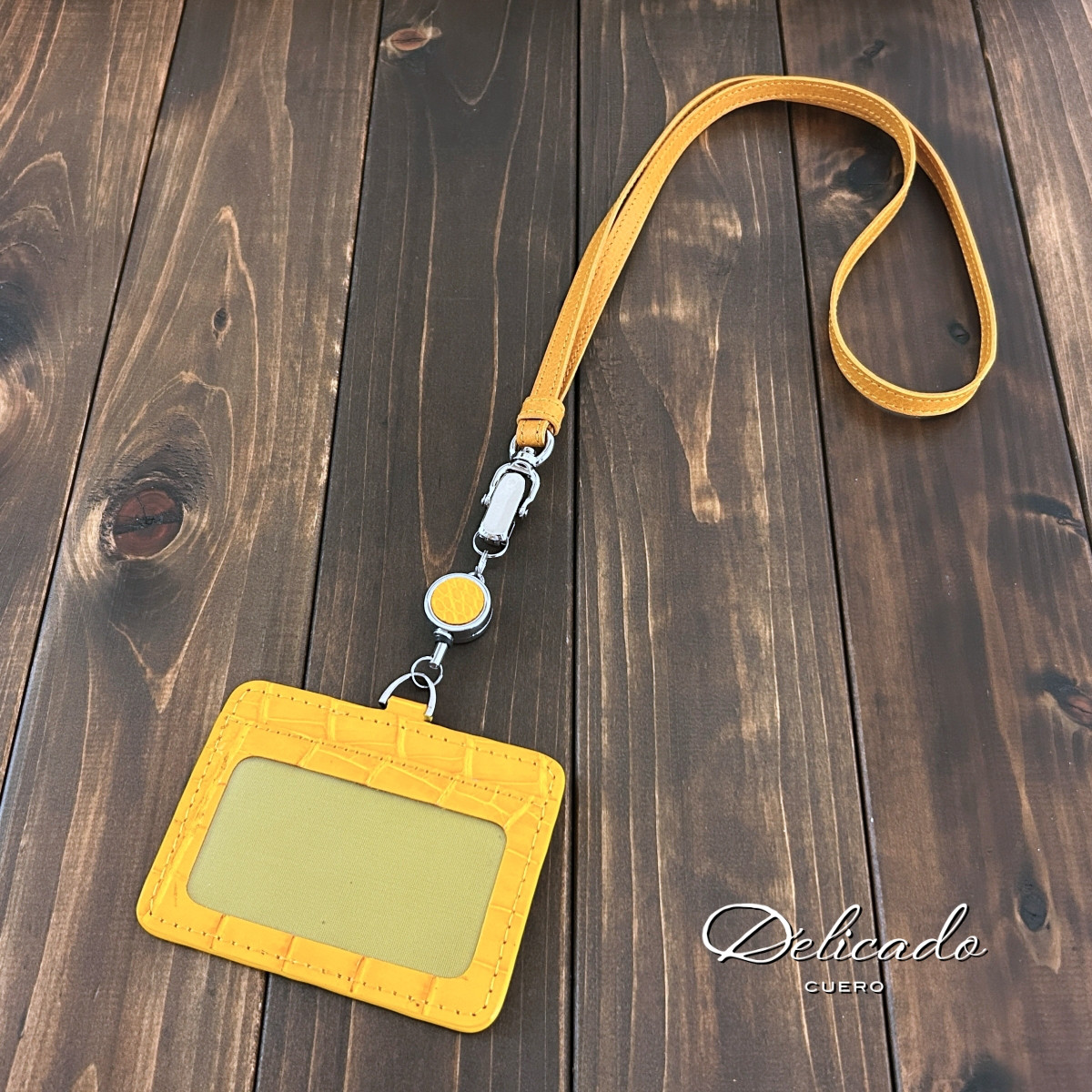 アリゲーター IDホルダー サンフラワー イエロー