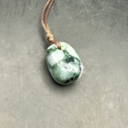 2025.8.7 財守翡翠福珠 糸魚川翡翠 ネックレス・ペンダント ケンちゃん