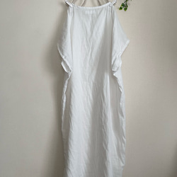 ふんわり白ダブルガーゼcotton100%ロングワンピース★パジャマ★ルームウェア 3枚目の画像