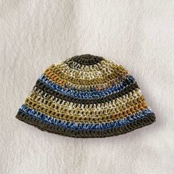 ブランケット マルチカバー 長方形 手編み カラフル ハンドメイド