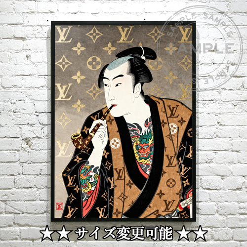 497] インテリア アートポスター オマージュ 海外アート パロディ A4
