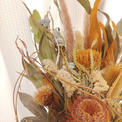 5.秋色スワッグ テラコッタカラーの秋色スワッグ スワッグ estilo 通販 18117894