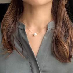 【ラッピング付き✴︎*】選べる2点SET★貝パールネックレスとピアス/イヤリング★Xmasギフト 14枚目の画像