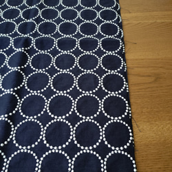 *受注製作*ミナペルホネン*タンバリン ネイビー×ホワイト mina perhonen*iPhoneケース 3枚目の画像