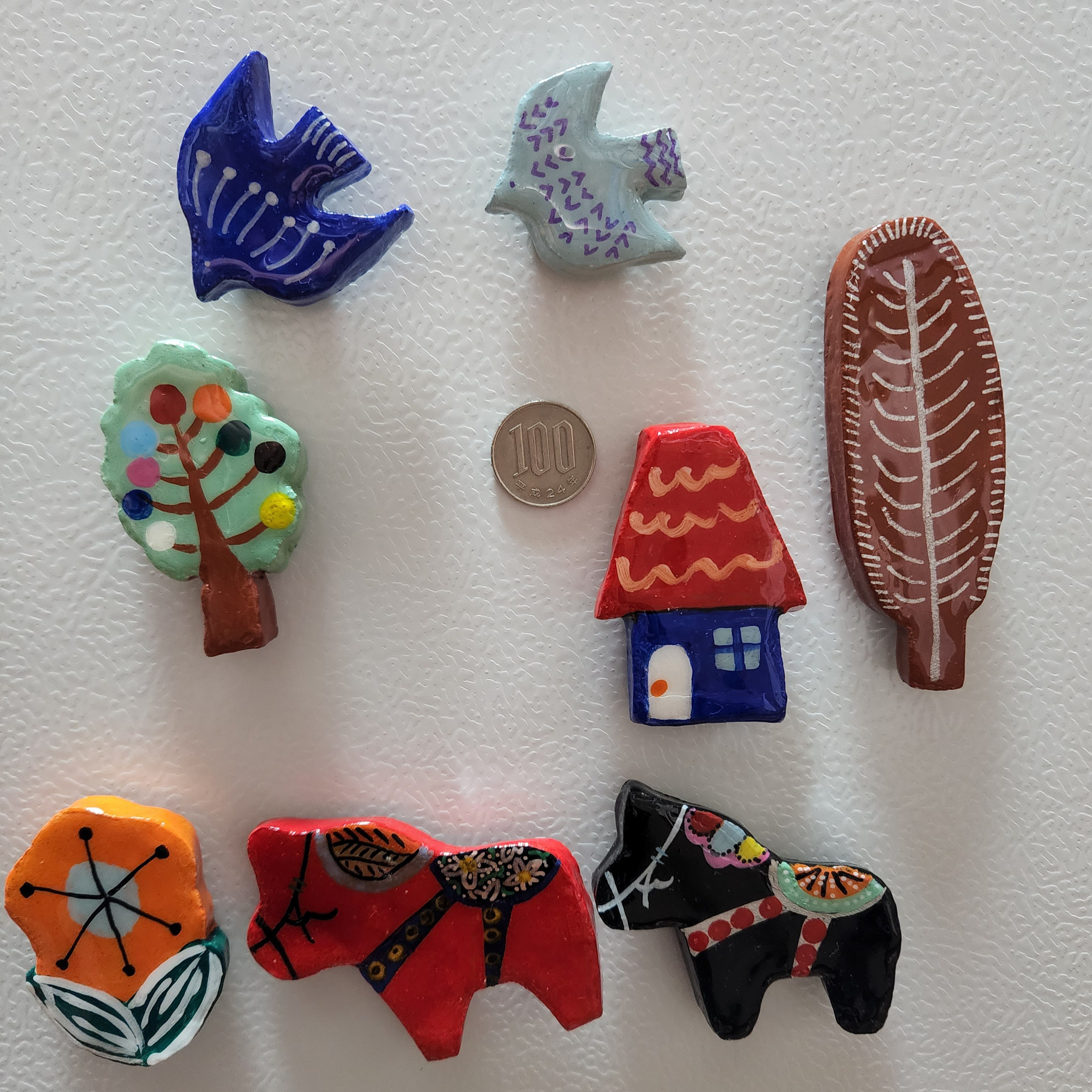 やきものがたり　北欧モチーフマグネット