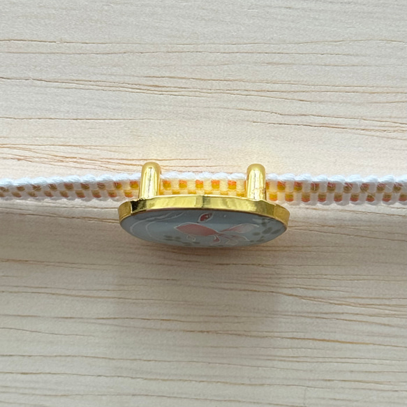 【新品】正絹半幅帯　長尺　オリジナル　リバーシブル　繋ぎ目の無い帯 13枚目の画像