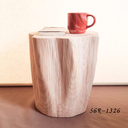 天然アロマ 東濃ひのき くり抜き シンプル 丸太スツール オーガニック いい香り 東濃ひのき くり抜き シンプル 丸太スツール