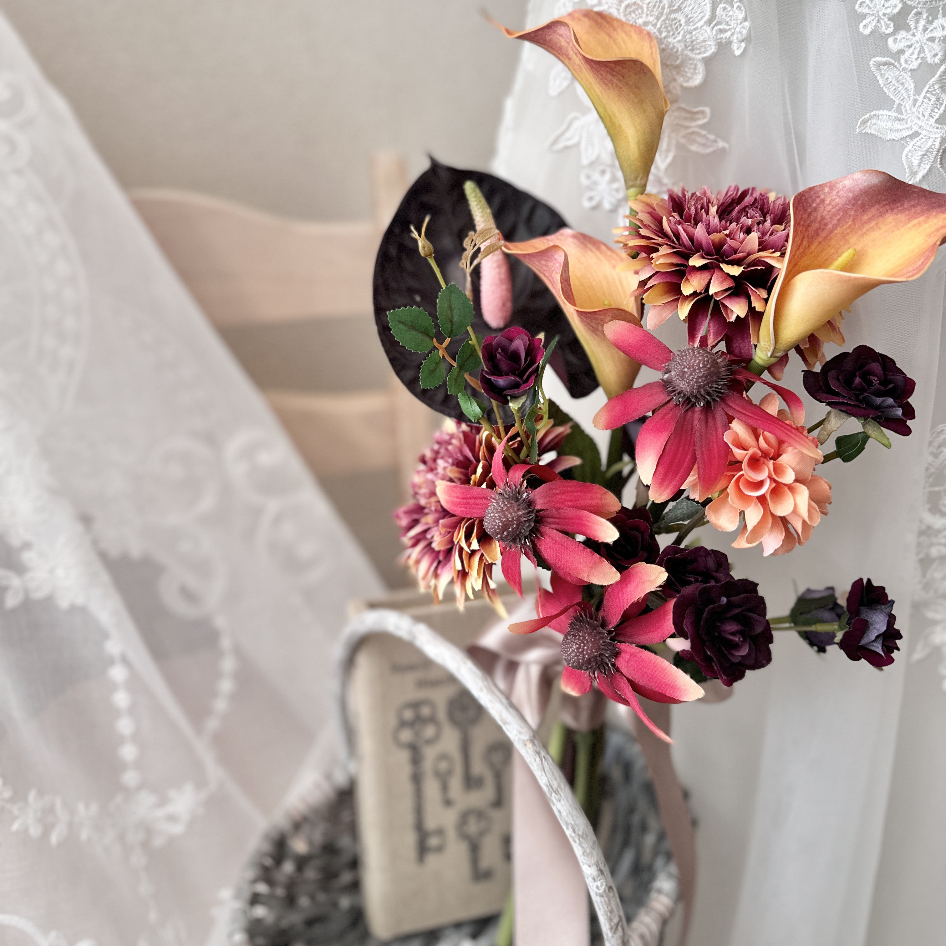 Autumn bouquet【秋ブーケ・ウェディングブーケ・結婚式ブーケ・オレンジブーケ】