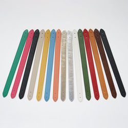 【受注製作】本革ハラコ　スクエアトート Mサイズ　オールレザー　ボディ両面ハラコレザー│［組み合わせを選べる］全7柄 15枚目の画像