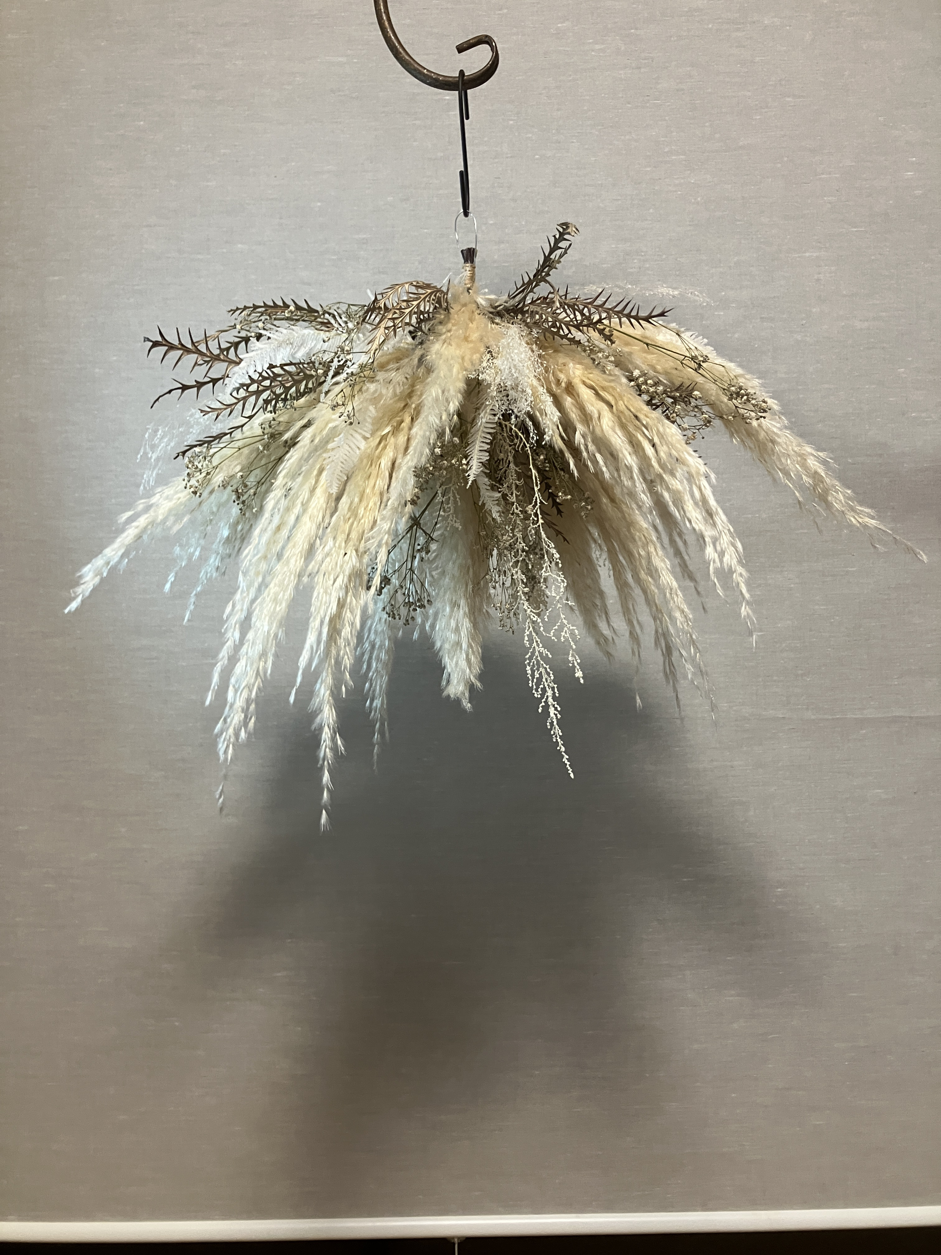 【パンパスグラスのハンギング】吊り下げインテリア
