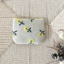 ⚮̈ミナペルホネン ティッシュポーチ symphony blue ポーチ