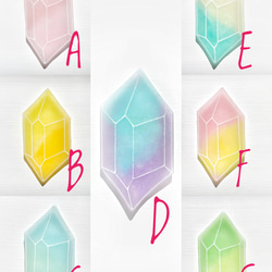 新作☆宝石のプレート☆ ご注文前に在庫があるか『質問』でお尋ねください 3枚目の画像