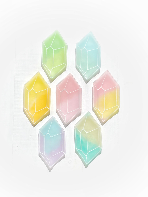 新作☆宝石のプレート☆ ご注文前に在庫があるか『質問』でお尋ねください 1枚目の画像