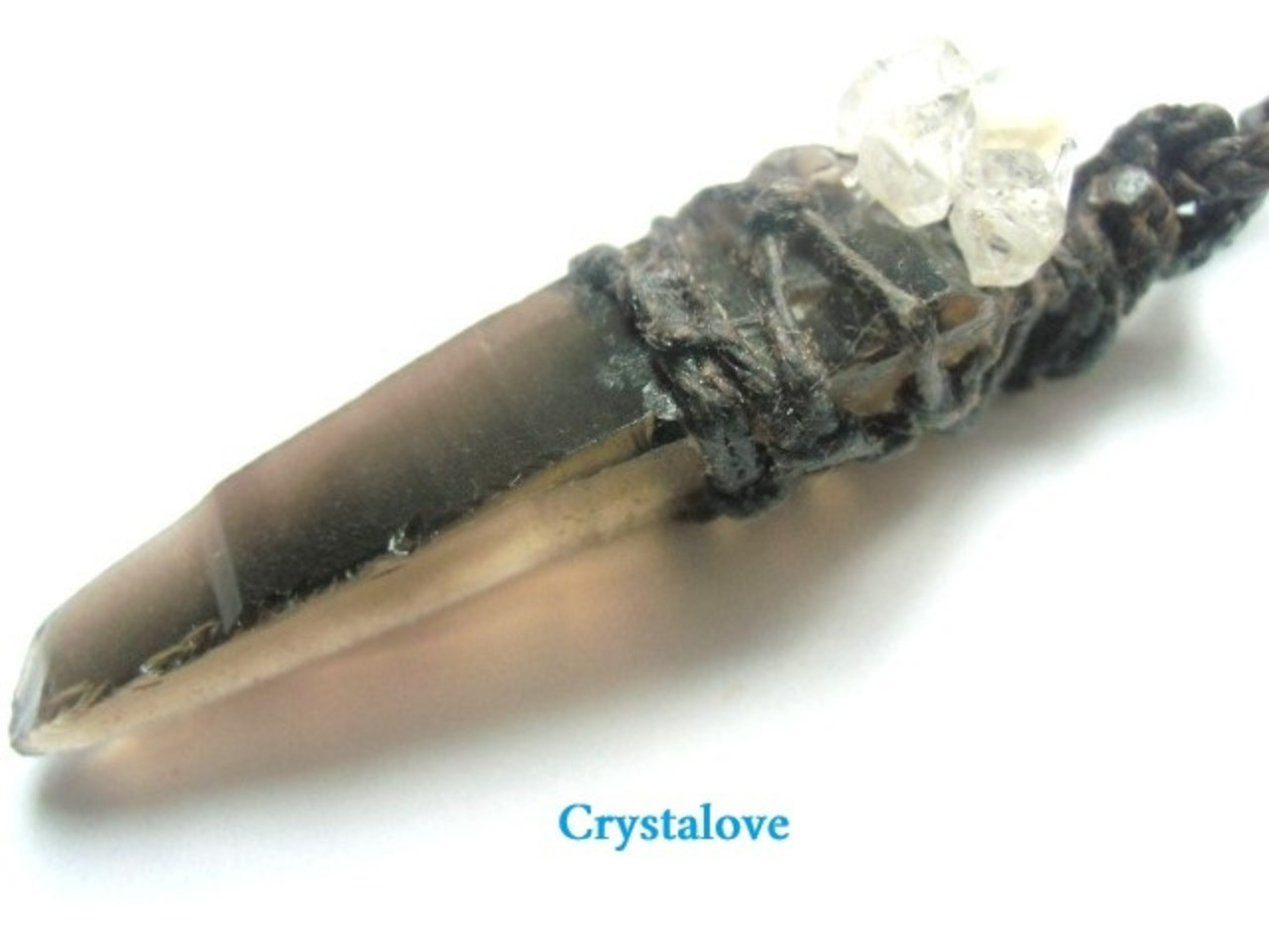 【Amulet】純化し可能性をひらく鍵　カンゴーム モリオン マクラメ ペンダント 守護 8,360円