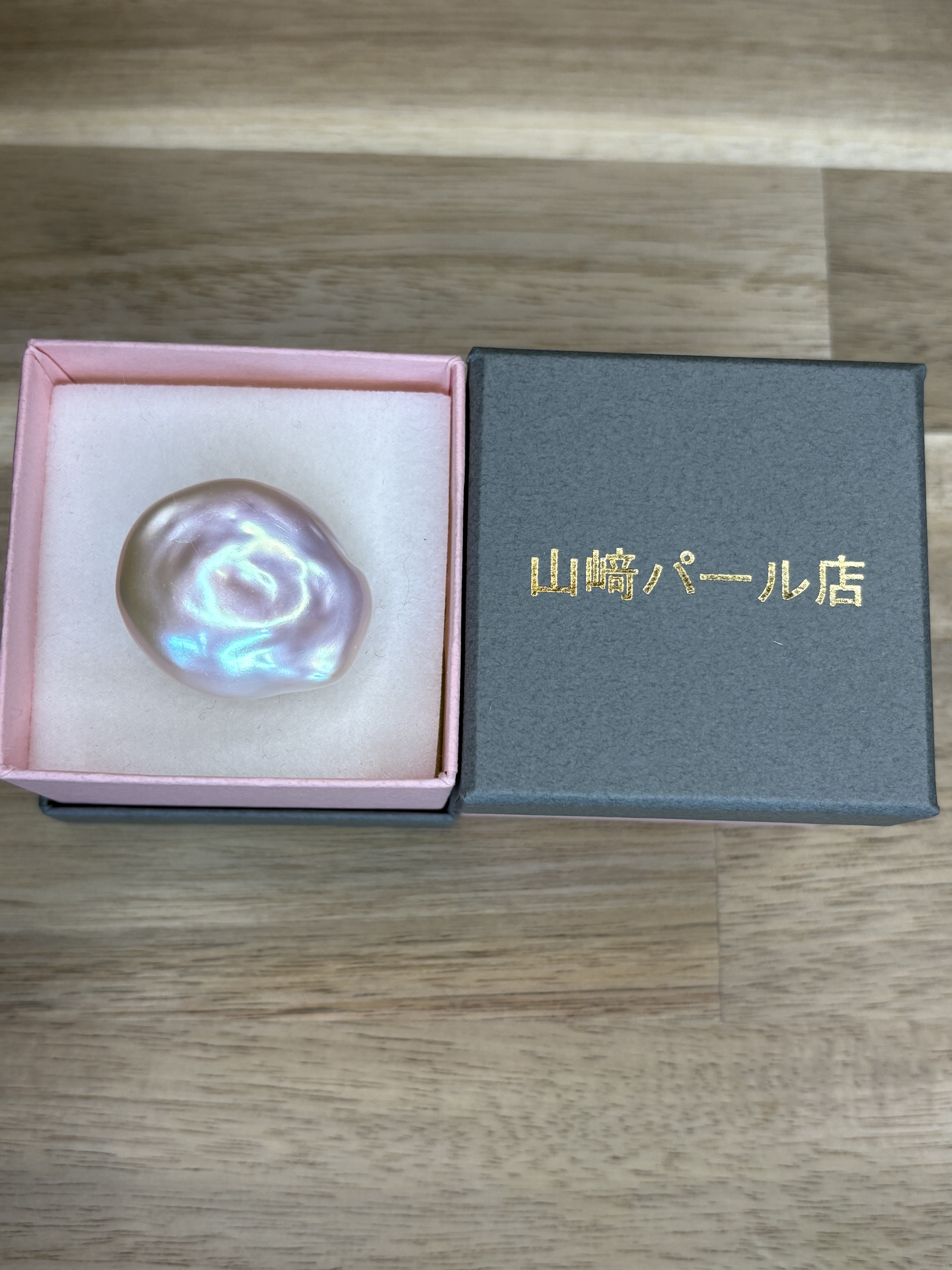 バロックコインパールリング【一点物】