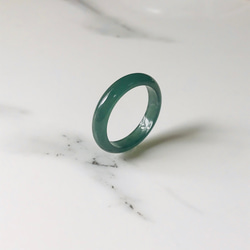 [R15-073］ 翡翠　くりぬき　リング　天然石　グアテマラ産　15号　指輪 R15-039］ ジェイド JADE ヒスイ 本翡翠 くりぬき リング 天然石