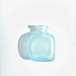 ブリキ色のボトル/フロスト (一点物)☆ご注文前に在庫があるかメッセージでお尋ねください 2枚目の画像