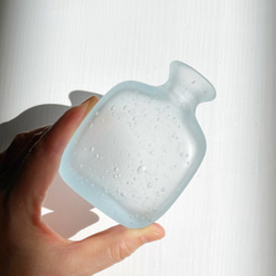 ブリキ色のボトル/フロスト (一点物)☆ご注文前に在庫があるかメッセージでお尋ねください 4枚目の画像