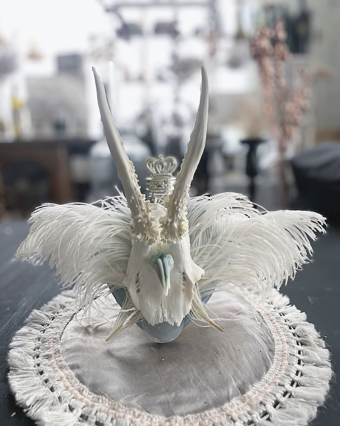 hunting trophy " unicorn " ハンティングトロフィー 鹿角 天使 エンジェル アニマル 動物