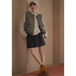 しなやかなニットパーカー。ふんわりとした着やせシルエットで、温もりとスタイルを両立。フード付きニットジャケット#780 10枚目の画像