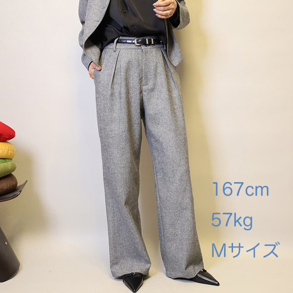 今なら即納♪お得♪斜文織りセットアップ普段〜式にもフォーマル卒業・入学式 スーツ ショートジャケット+ロングパンツ 11枚目の画像