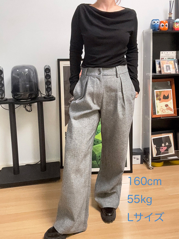 今なら即納♪お得♪斜文織りセットアップ普段〜式にもフォーマル卒業・入学式 スーツ ショートジャケット+ロングパンツ 17枚目の画像