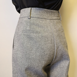 今なら即納♪お得♪斜文織りセットアップ普段〜式にもフォーマル卒業・入学式 スーツ ショートジャケット+ロングパンツ 16枚目の画像