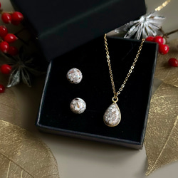 クリソコラ✖️カンテラオパール マクラメペンダント ネックレス