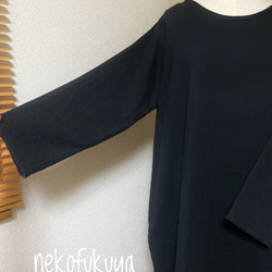 A様専用のオーダーページ ダブルガーゼのシンプルワンピース /LL〜3Lサイズ(サイズ展開予定です)☆受注製作です☆ 2枚目の画像