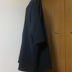 A様専用のオーダーページ ダブルガーゼのシンプルワンピース /LL〜3Lサイズ(サイズ展開予定です)☆受注製作です☆ 3枚目の画像