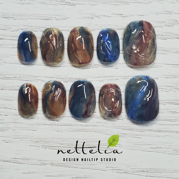 はり様専用出品（ベリーショートネイルチップ長さ調整） 1枚目の画像