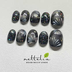 はり様専用出品（ベリーショートネイルチップ長さ調整） 2枚目の画像