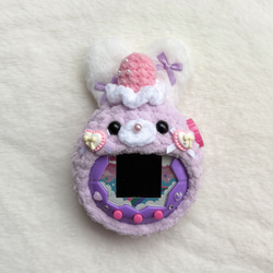 きらもこ猫天使ちゃんのたまごっちパラダイスカバー♡コーラルピンク